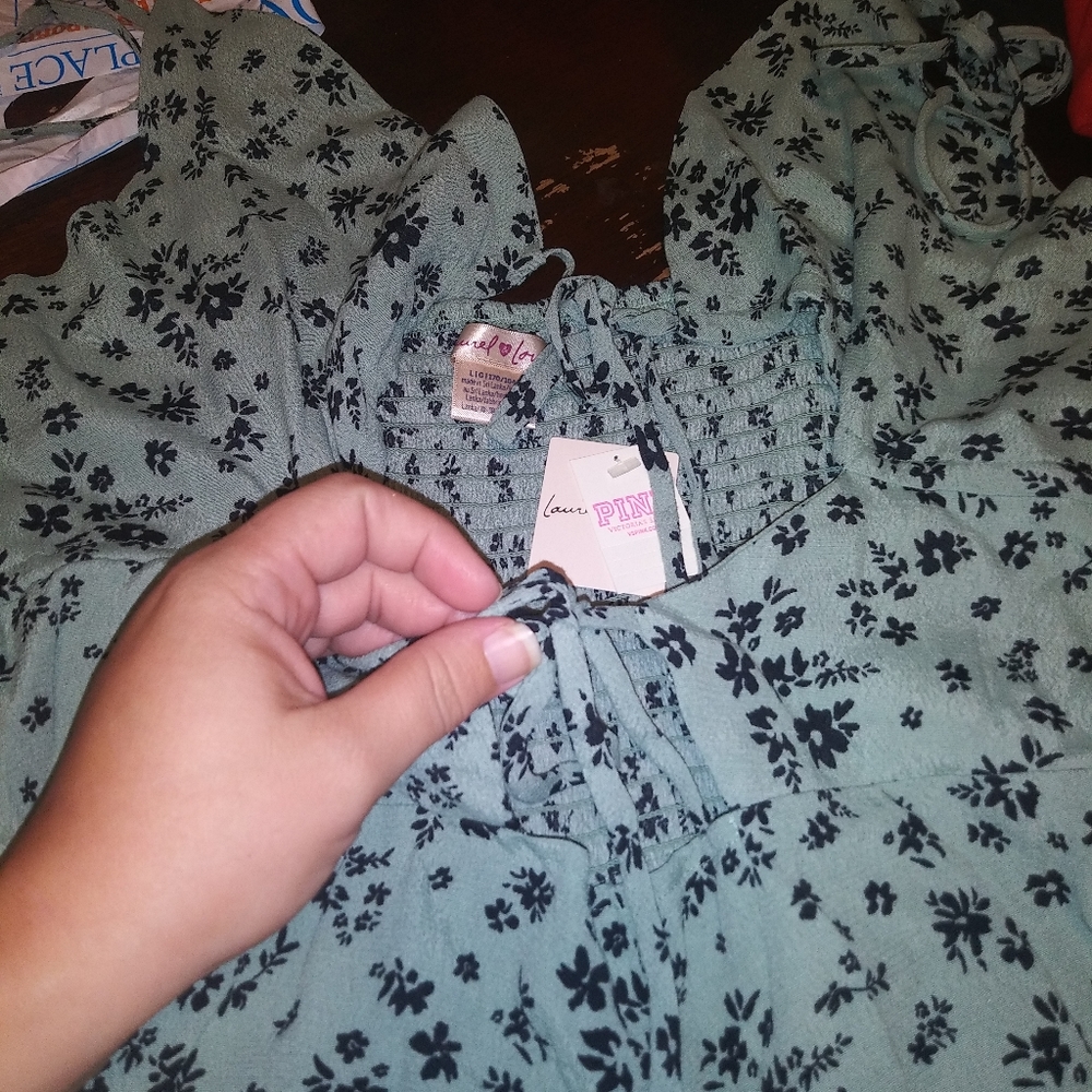 PINK sz lg romper
